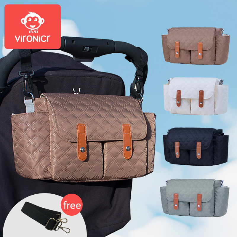 Backpack Diaper Bag - Baby Stroller Storage Bag Travel Hanging