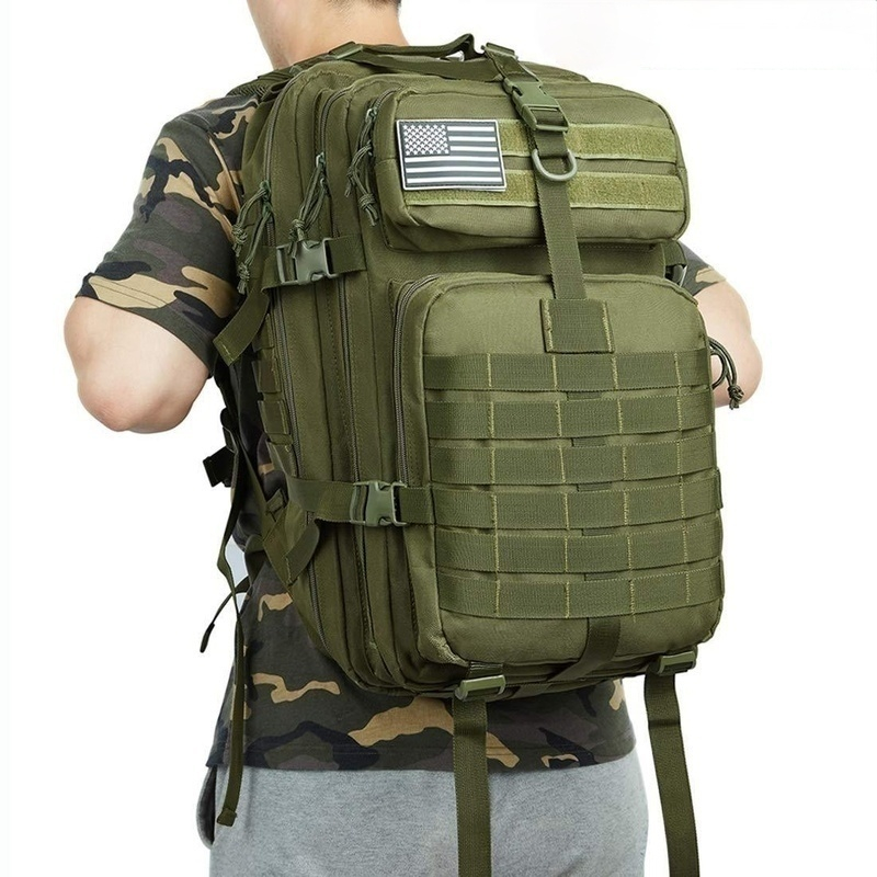 Urban Backpack Tactical - Oxford 50L1000D Nylon Waterproof Camping Travel