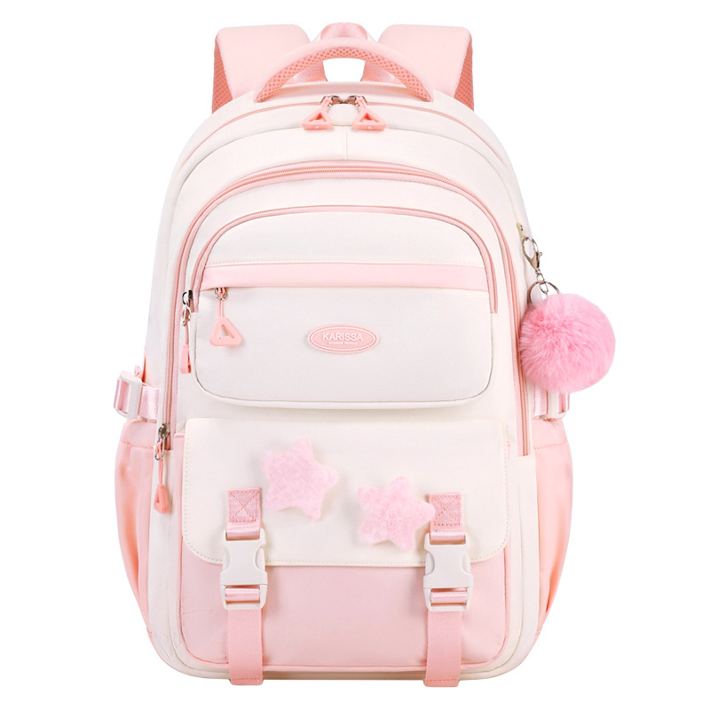 School Backpack Teen - Cute Girls School Backpack Pink Kawaii