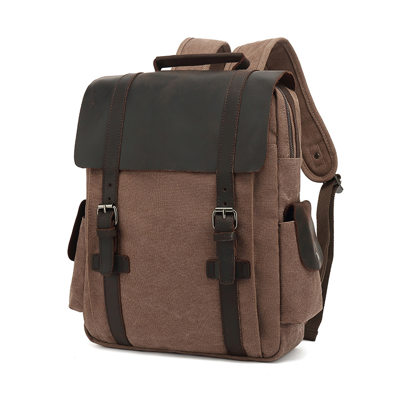 New Fashion Backpack Leather C - Rucksack Military Style incelemesi ve fiyatı