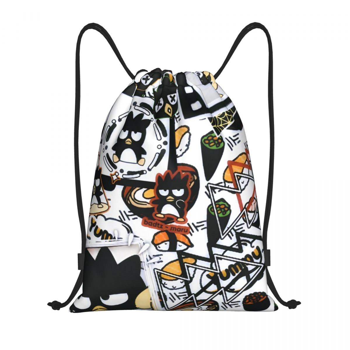 Cute Cartoon Penguin Bad Badtz - Drawstring Gym Bag incelemesi ve fiyatı