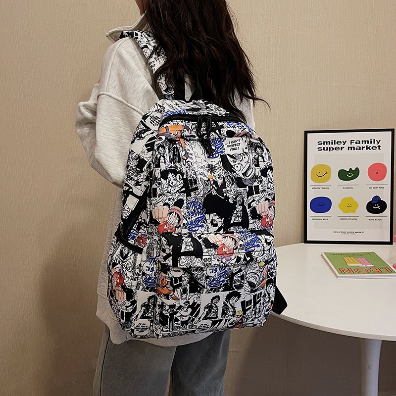 Trendy One Piece Luffy Anime B - School Backpack Teen incelemesi ve fiyatı
