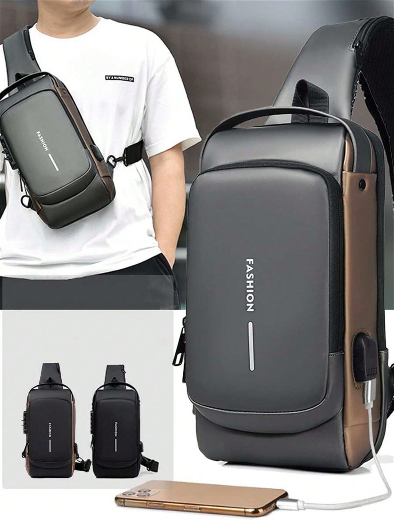 Men's Bags Shoulder Messenger  - Sling Backpack Shoulder incelemesi ve fiyatı