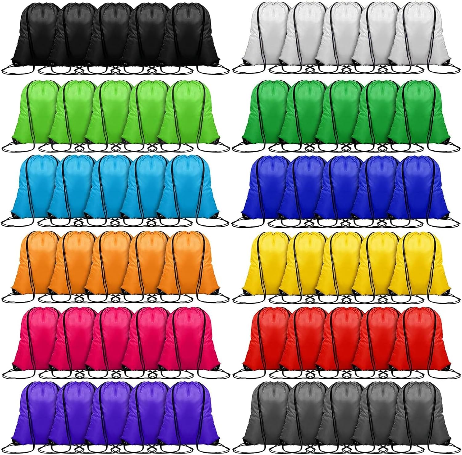 120PCS Drawstring Backpack Bul - Drawstring Gym Bag incelemesi ve fiyatı