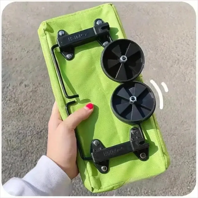 1pc Portable Shopping Cart wit - Foldable Backpack Small incelemesi ve fiyatı