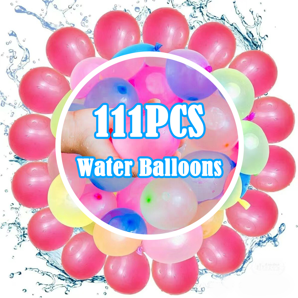 111pcs/bag Water Balloons Rapi - Hydration Pack Outdoor incelemesi ve fiyatı