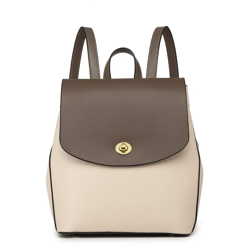 Women's Bags Large Capacity Le - Leather Backpack Vintage incelemesi ve fiyatı