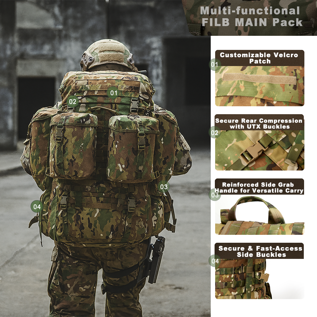 USMC FILBE Main Pack – OCP Cam - Rucksack Military Style incelemesi ve fiyatı