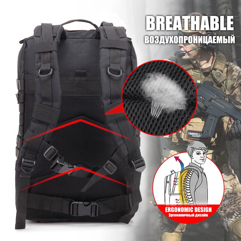 AA 60L Army Military Tactical  - Urban Backpack Tactical incelemesi ve fiyatı