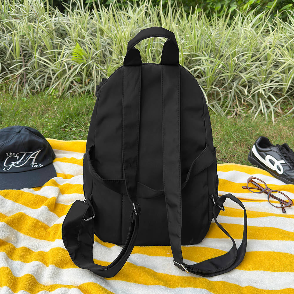 Polka Dot Nylon Drawstring Bac - Canvas Backpack Casual incelemesi ve fiyatı