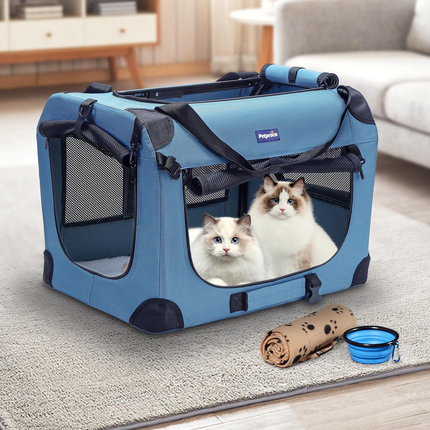 Portable Collapsible Dog Crate - Foldable Backpack Small incelemesi ve fiyatı