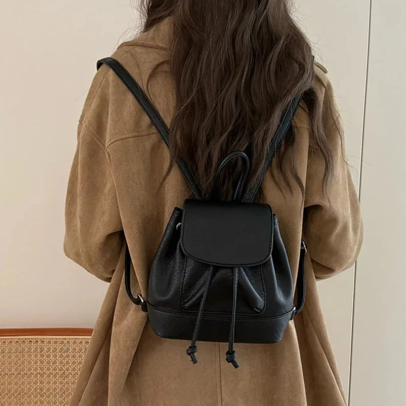 Small Fashion Backpacks School - Leather Backpack Vintage incelemesi ve fiyatı