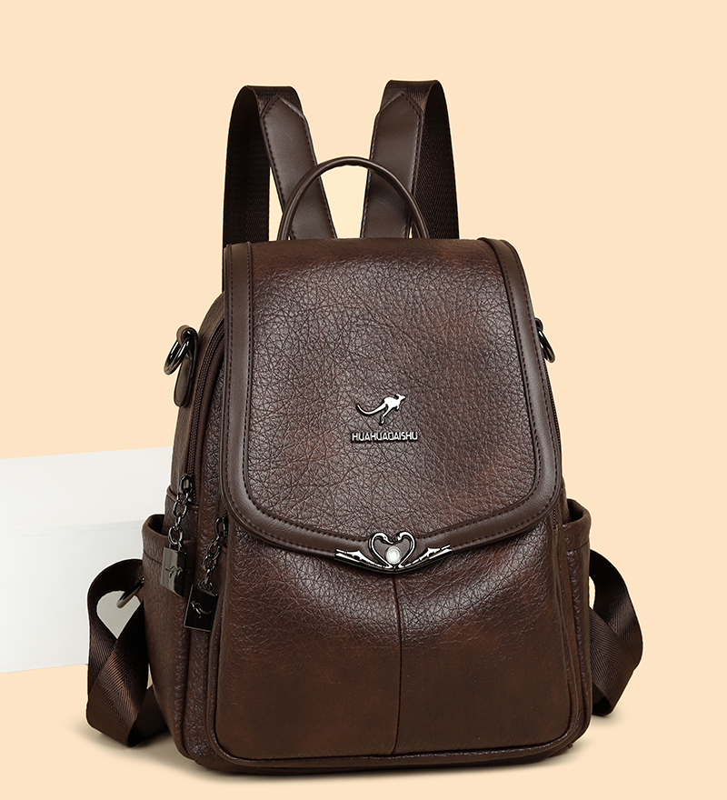2026 new Ladies Bookbag Rucksa - Leather Backpack Vintage incelemesi ve fiyatı