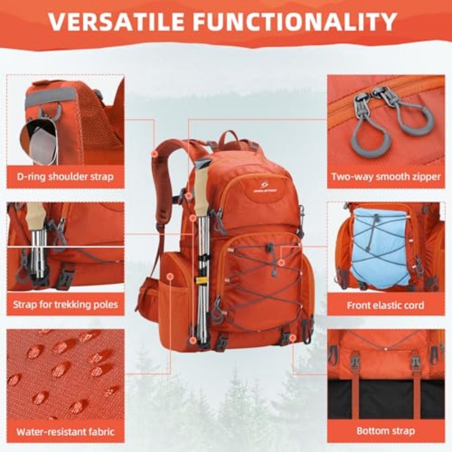 Hiking Backpack, 40L Waterproo - Hiking Backpack Waterproof incelemesi ve fiyatı
