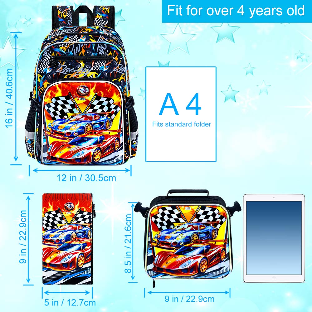 Bookbag for Kids Boys, 3PCS Ba - Hydration Pack Outdoor incelemesi ve fiyatı