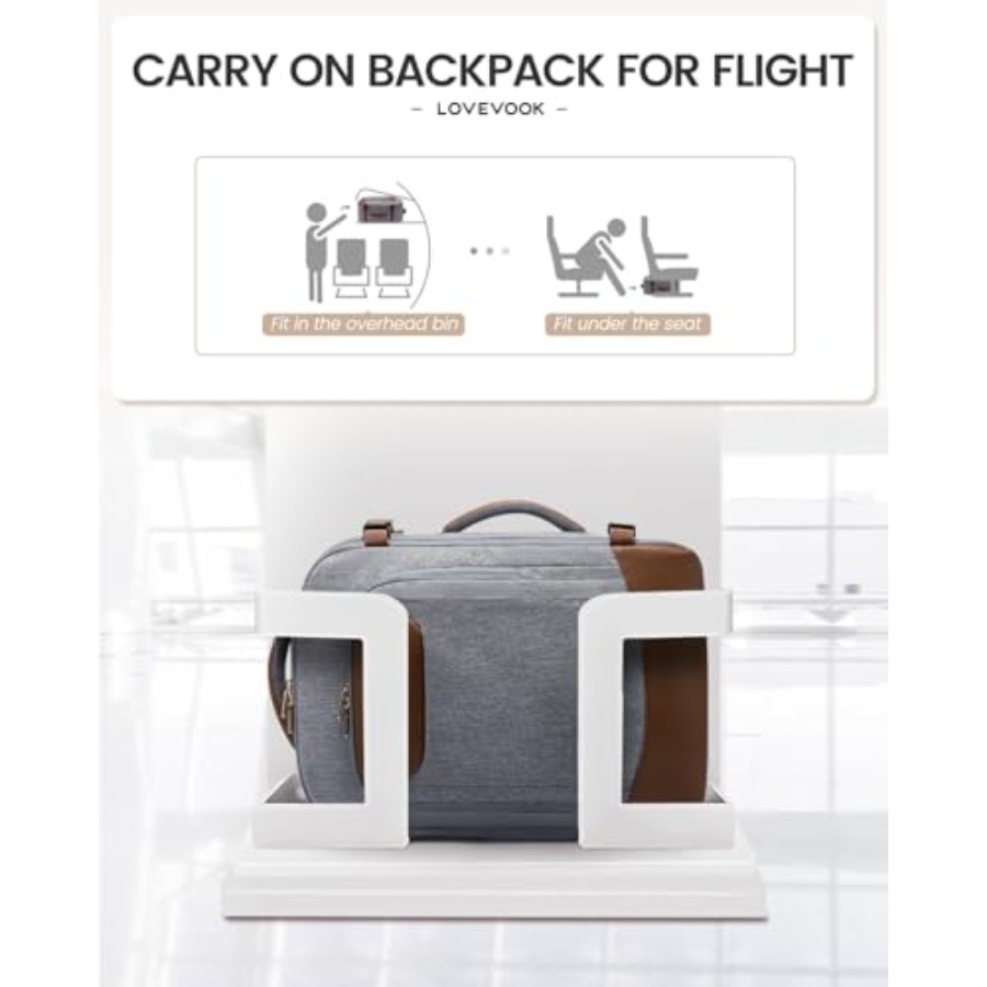 40L Travel Backpack for Women  - Laptop Backpack 15.6 incelemesi ve fiyatı