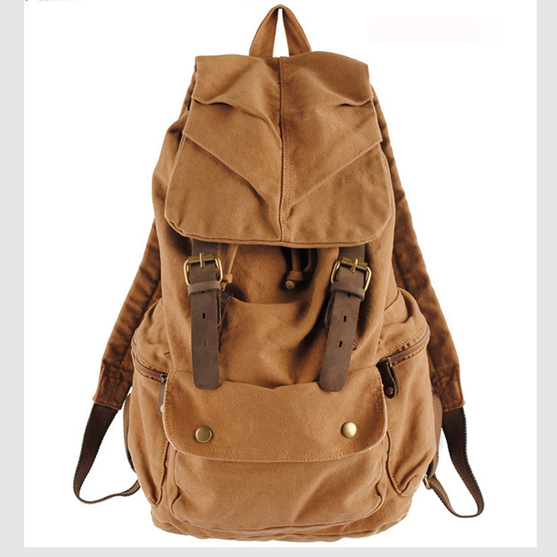 Fashion Vintage Leather milita - Rucksack Military Style incelemesi ve fiyatı