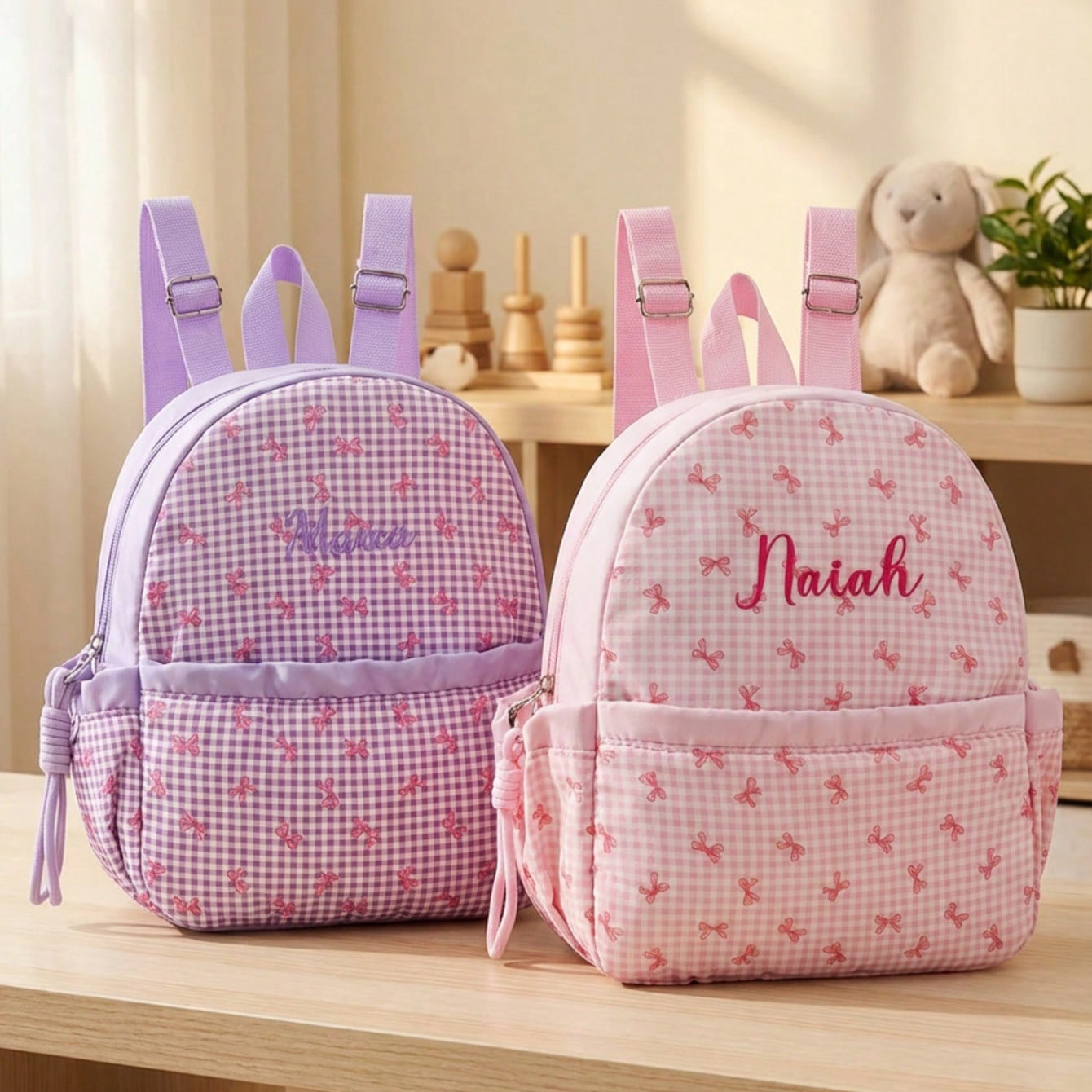 Custom Name-Letter Embroidered - School Backpack Teen incelemesi ve fiyatı