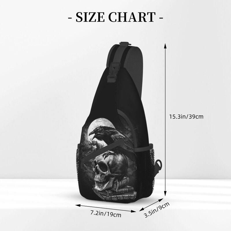 Crow The Skull Sling Crossbody - Sling Backpack Shoulder incelemesi ve fiyatı