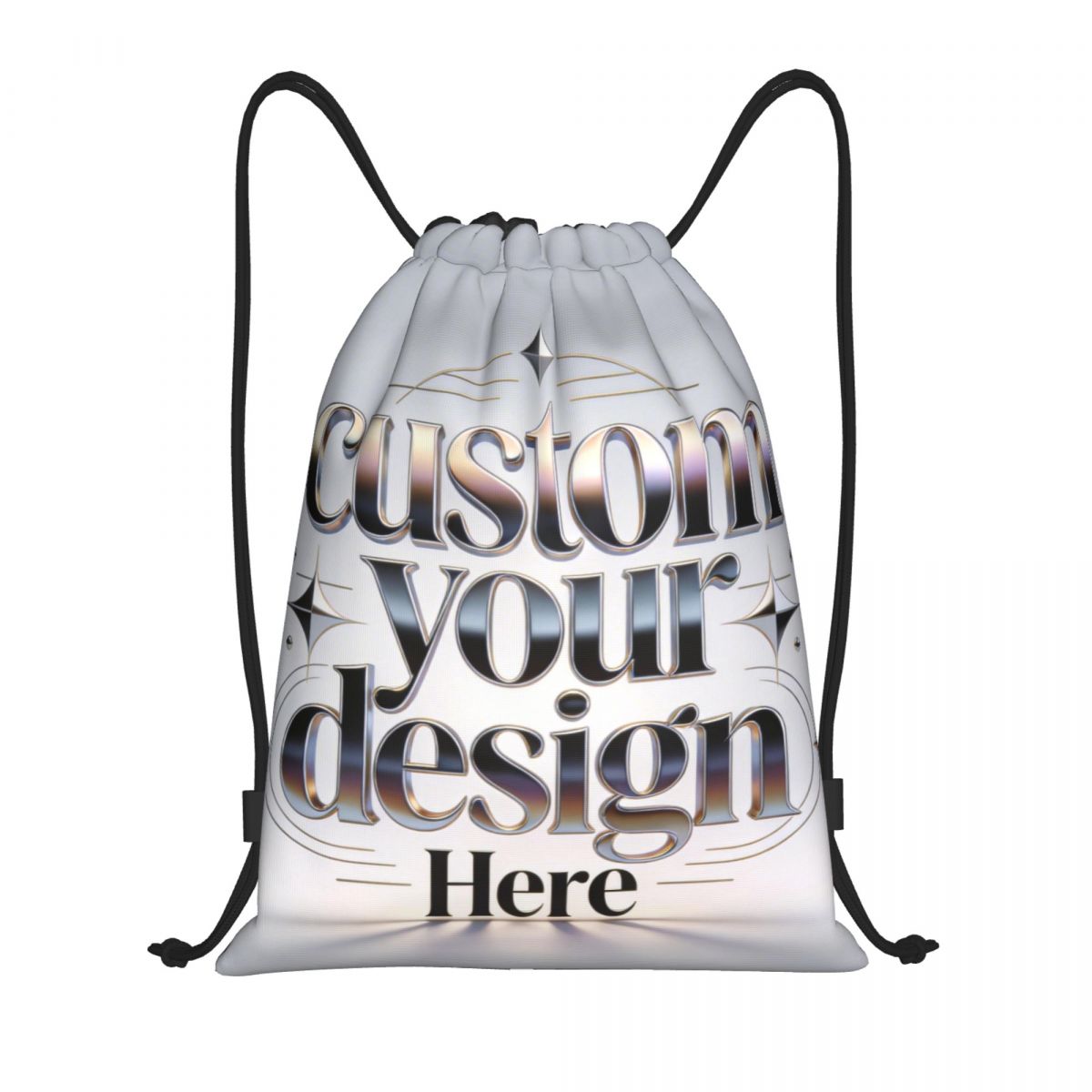 Custom Your Photo Logo Text Dr - Drawstring Gym Bag incelemesi ve fiyatı