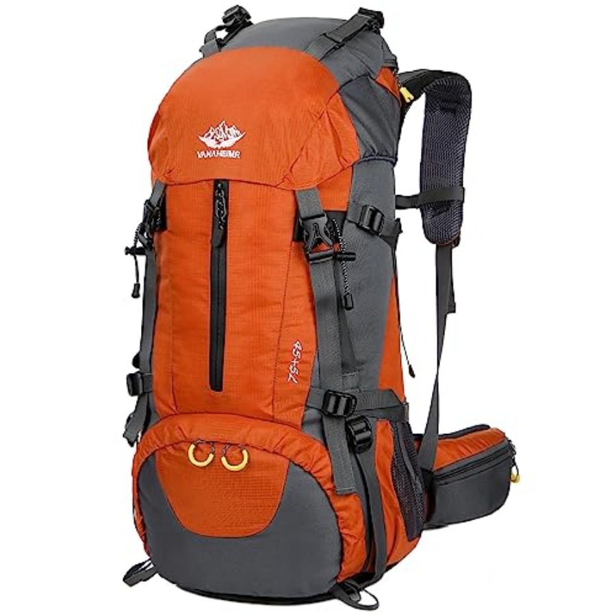 50L Hiking Backpack Men Campin - Rain Cover Backpack incelemesi ve fiyatı