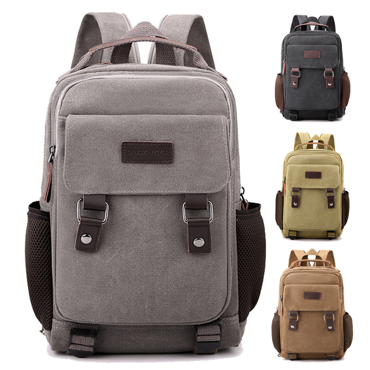 New Canvas Chest Bag Men Large - Canvas Backpack Casual incelemesi ve fiyatı