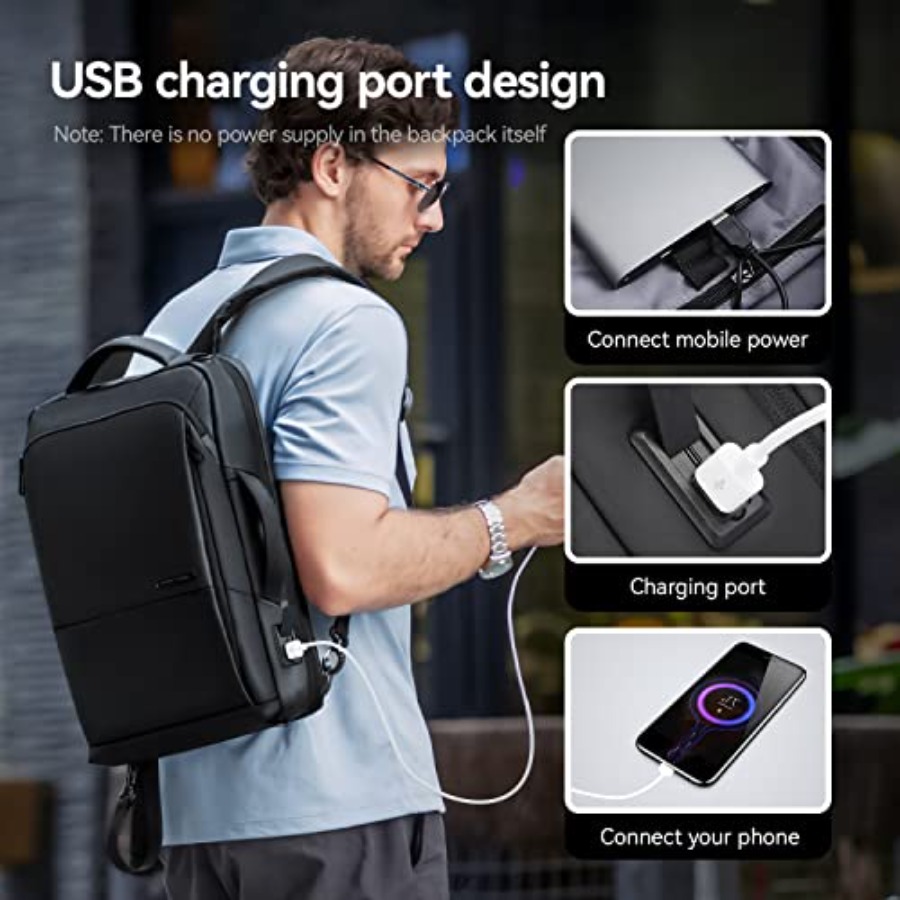 Slim Laptop Backpack for Men,  - Laptop Backpack 15.6 incelemesi ve fiyatı