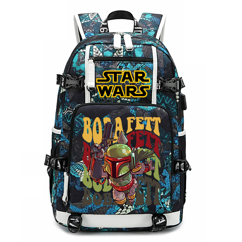 Star Wars Boba Fett Print Stud - School Backpack Teen incelemesi ve fiyatı