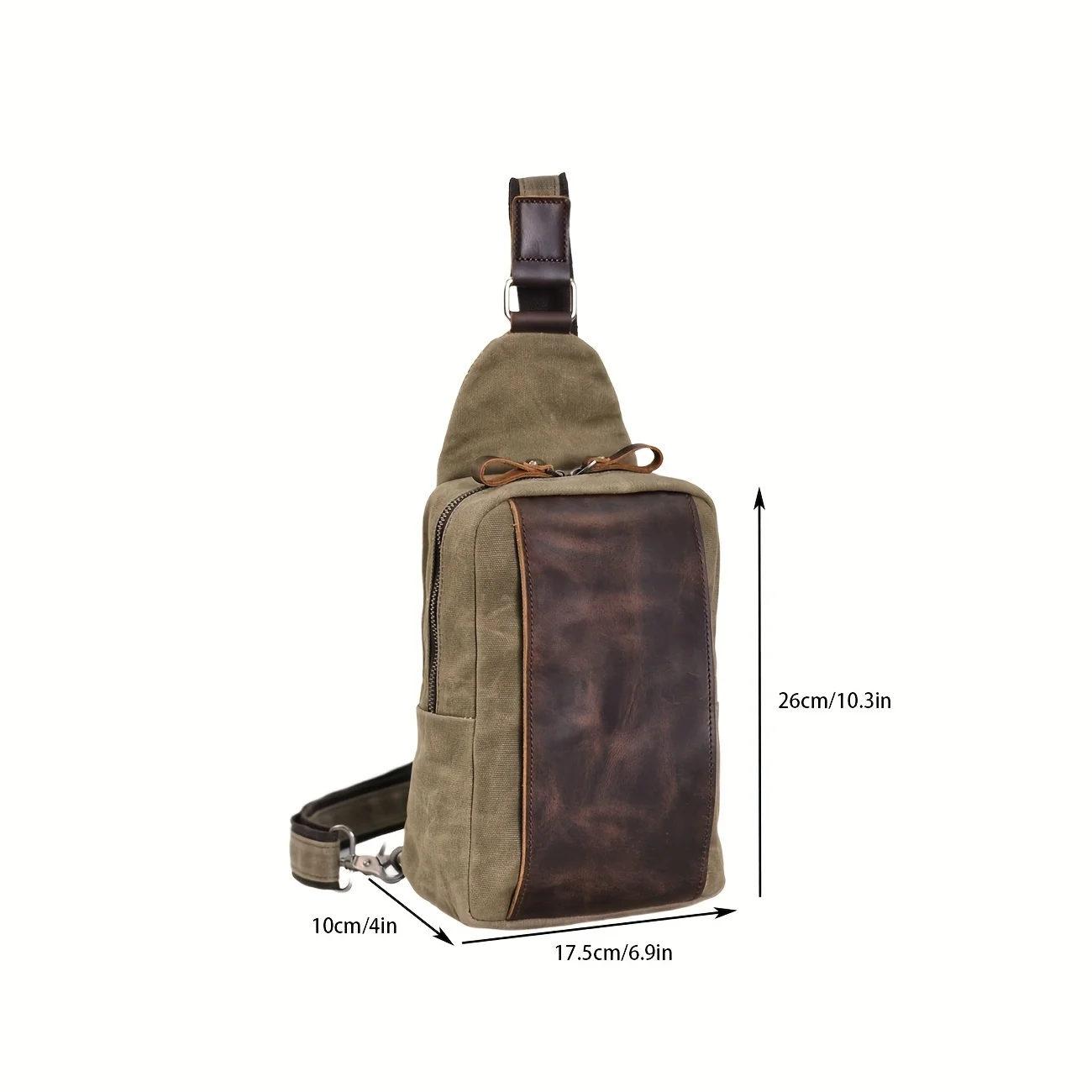 Casual Men's Vintage Waxed Can - Hiking Backpack Waterproof incelemesi ve fiyatı