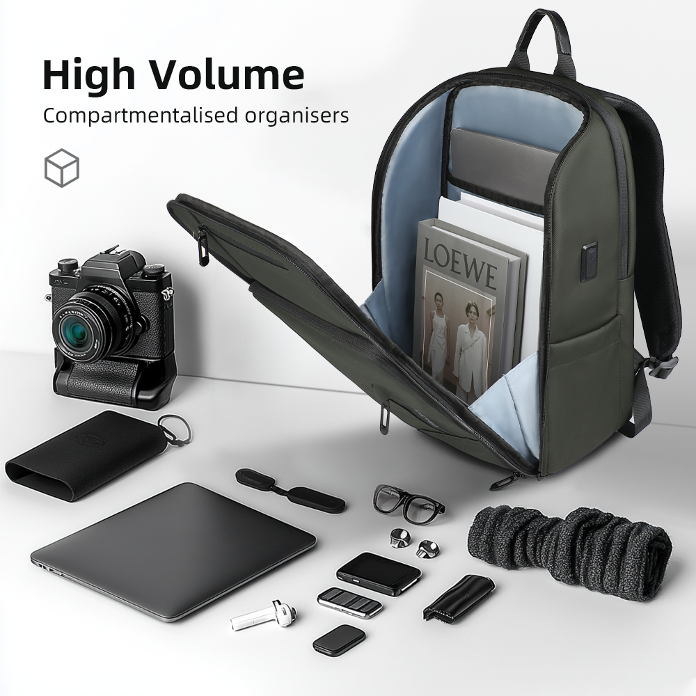 HK Business Men's Backpack 15. - Hiking Backpack Waterproof incelemesi ve fiyatı