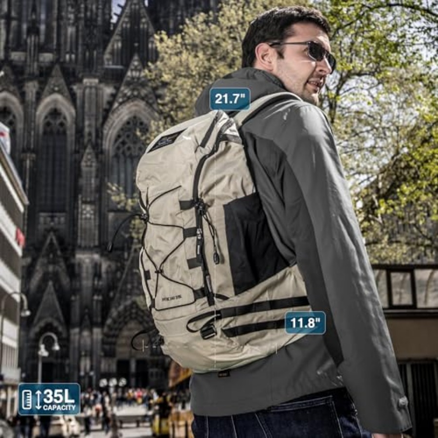 35L Hiking Backpack, Lightweig - Rain Cover Backpack incelemesi ve fiyatı