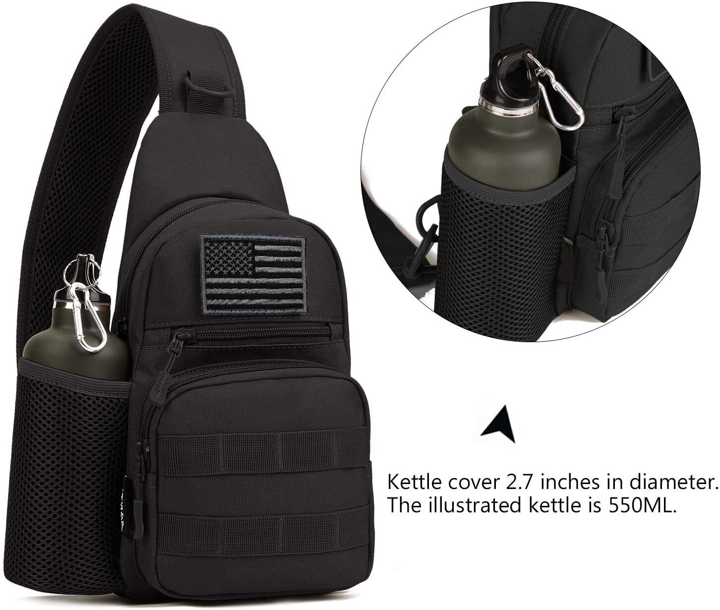 Tactical Sling Crossbody Backp - Sling Backpack Shoulder incelemesi ve fiyatı