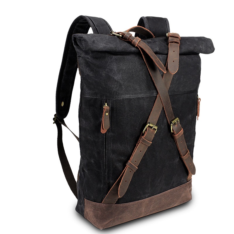 Retro Canvas Leather Backpacks - Leather Backpack Vintage incelemesi ve fiyatı